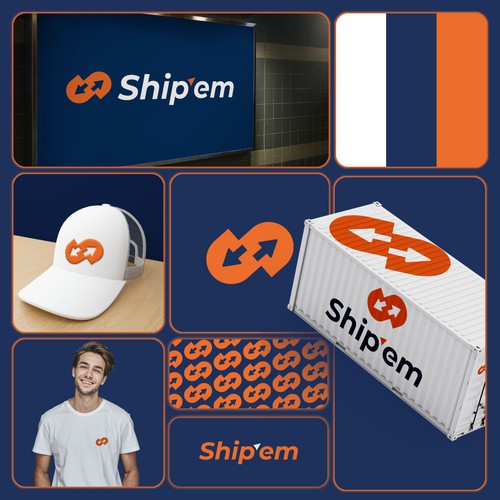 Ship’em logo design