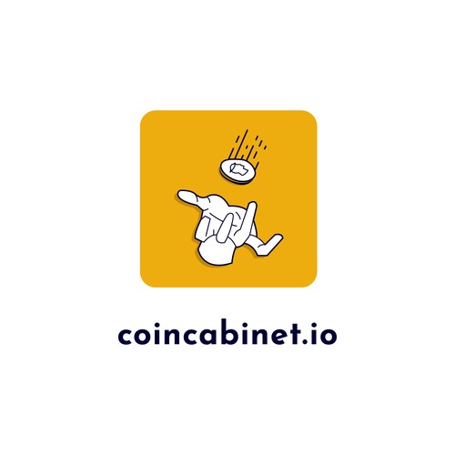 Logo inspired by ancient Roman coinage