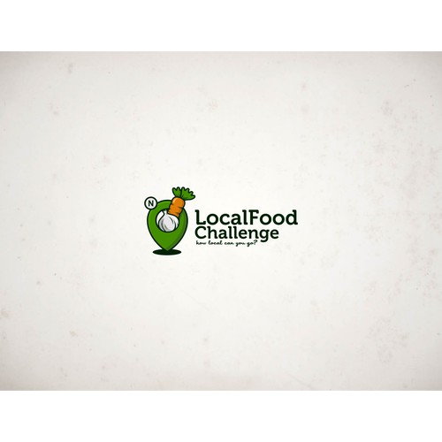 Fresh and Friendly Localista Foodie Logo