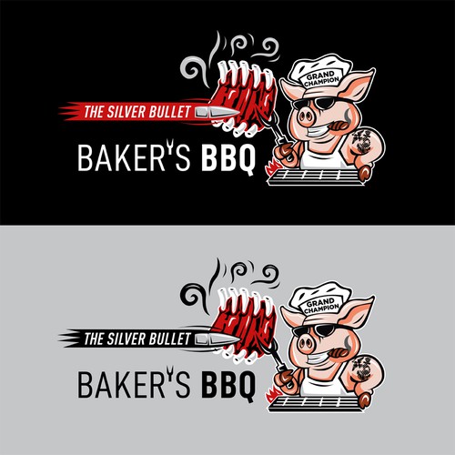 Baker's BBQ Logo