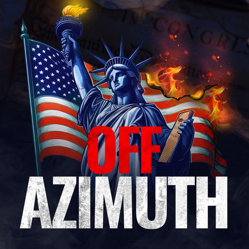 Off Azimuth Podcast Cover Design