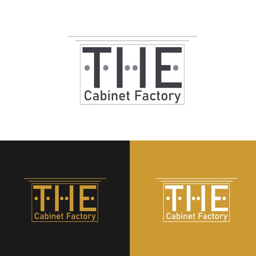 Cabinet Factory Logo Design