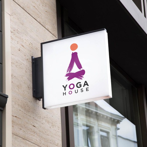 Logo concept for Yoga House