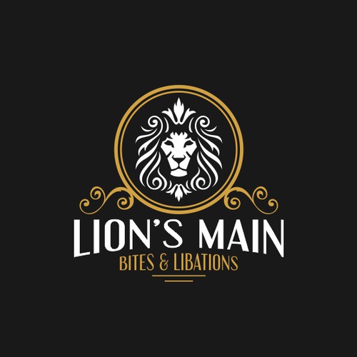 Logo for new Craft Cocktail Lounge/Restaurant - Lion's Main