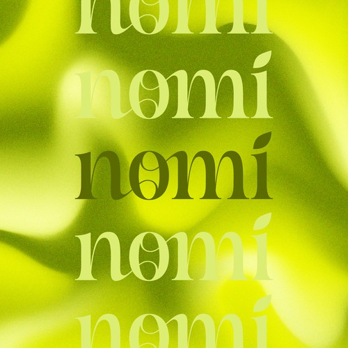 Nomi Natural Matcha Logo Design