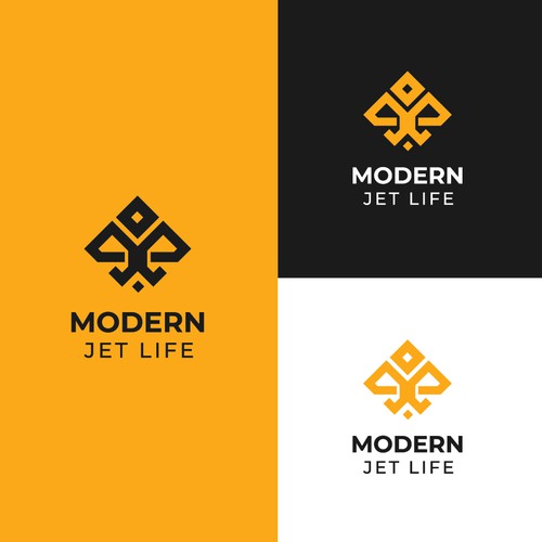 Logo Concept for Modern Jet Life