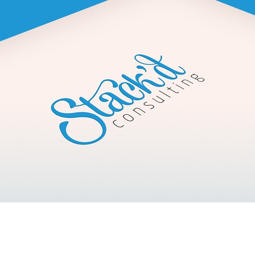 Logo and business card for a consulting firm