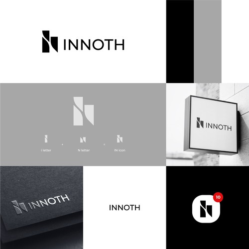 IN INNOTH logo concept