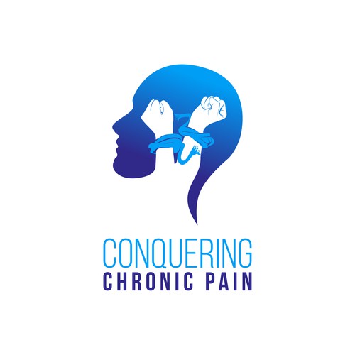 winning logo concept for Conquering Chronic Pain