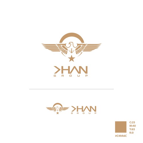 KHAN GROUP Logo Design