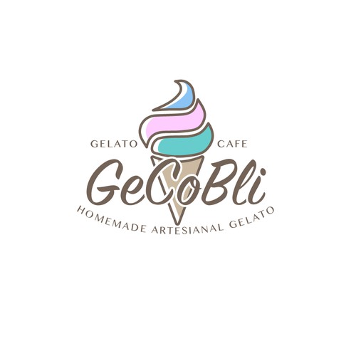 Logo for GeCoBli icecream