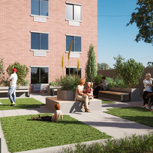 3d render for exterior