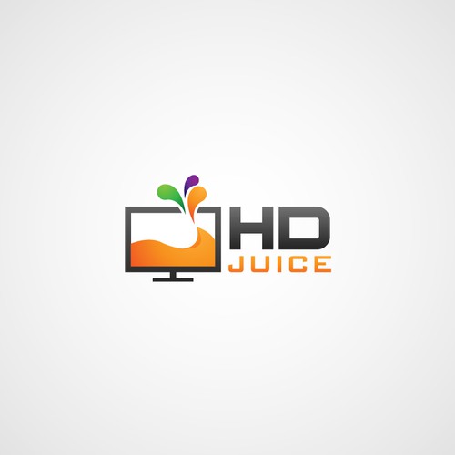 HDJuice.com - New website needs a fun, colorful and catchy logo