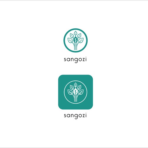 Logo for a Recruitment iPhone App (Money Tree!)