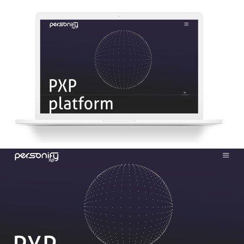 landing page for personify xp