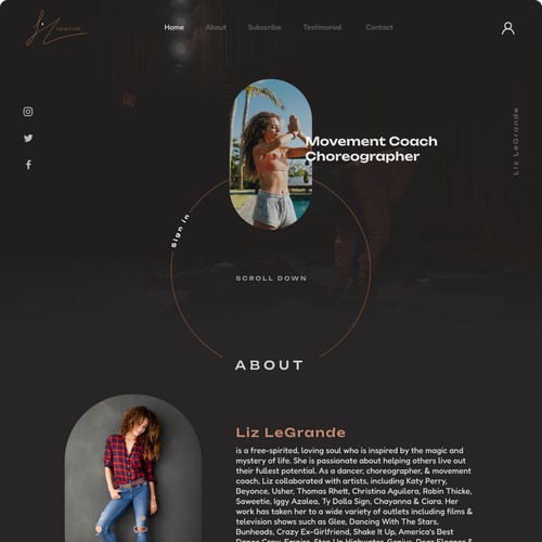 meditation coach web design