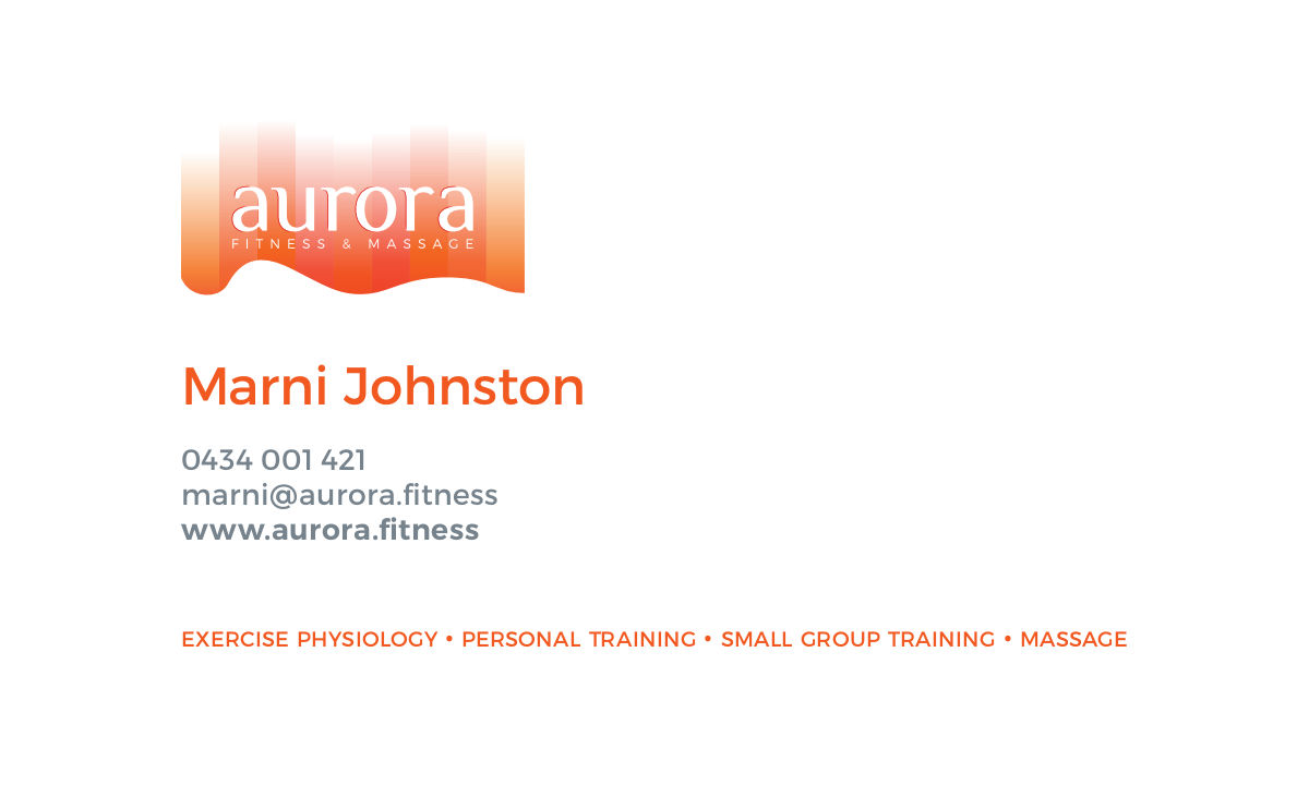 Change address of business card