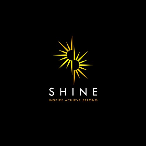 SHINE logo design