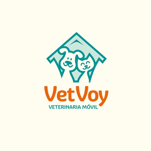 Modern and friendly logo for vet health care