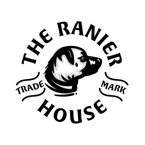 bold logo concept do the ranier house