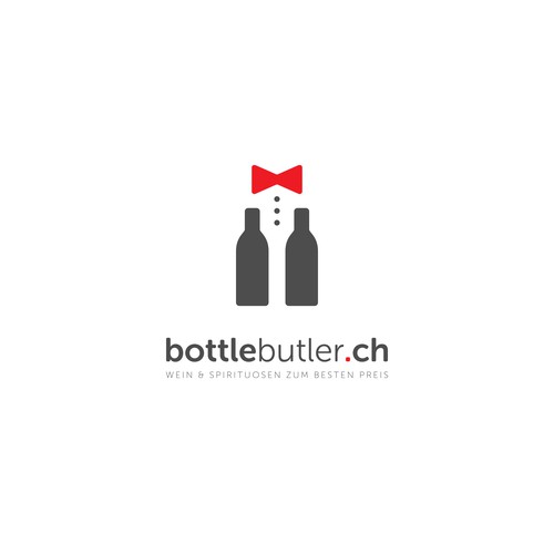 Logo concept for online liquor store