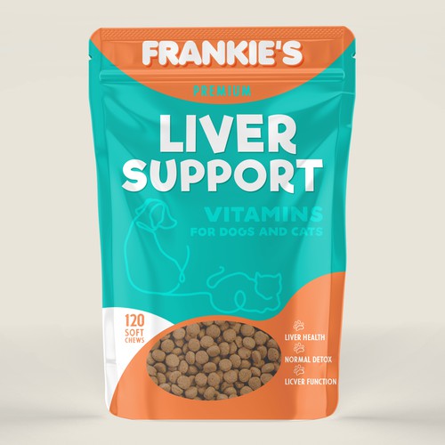 Frankie's Liver Support Vitamins For Dogs and Cats