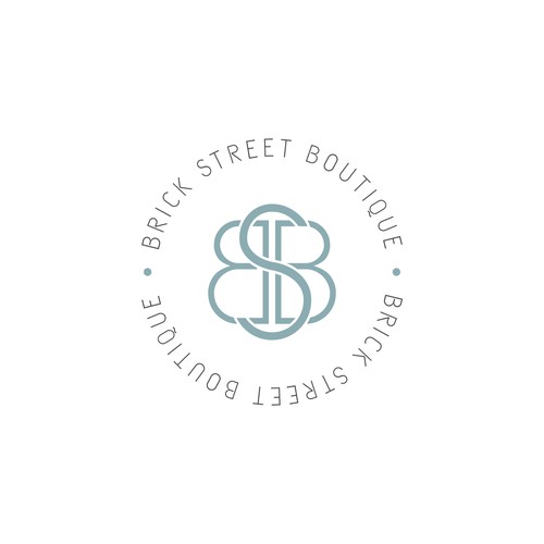 Modern clothing boutique logo