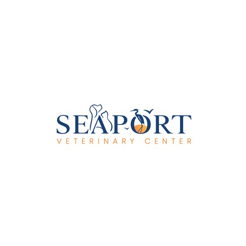 Logo design for Seaport Veterinary Center