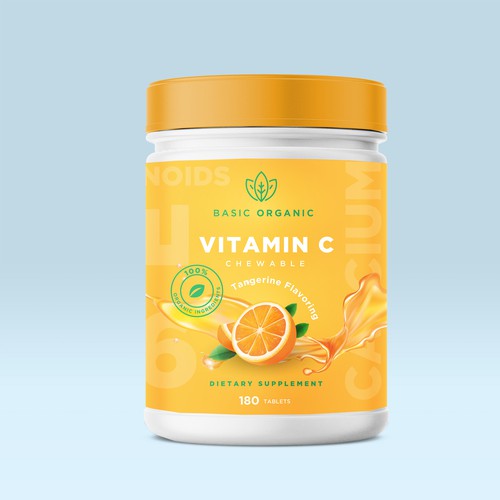 Product packaging concept for vitamin