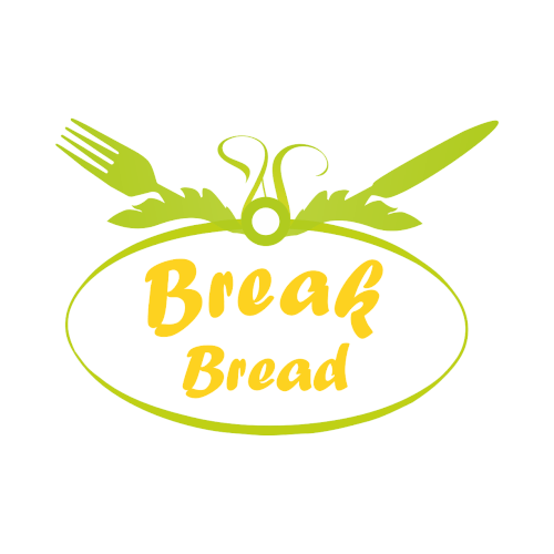 An organic focused logo illustrating a food dinning experience