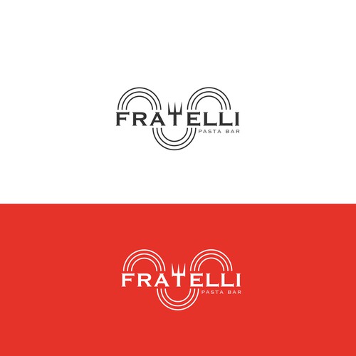 Logo disegnato per Fratelli Pasta Bar