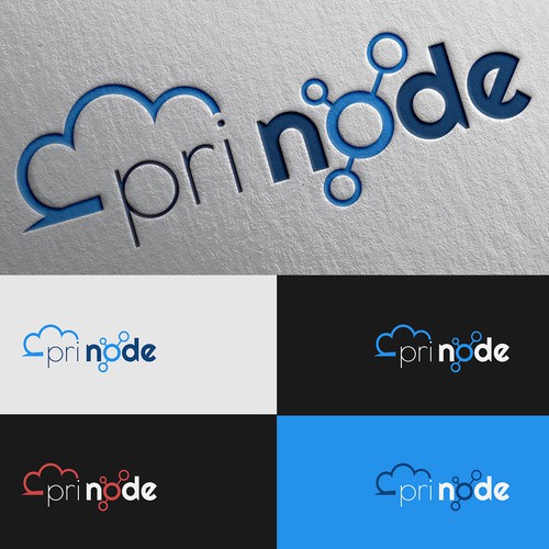 Modern Logo design for cloud based company