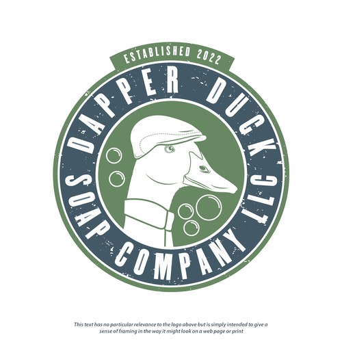 Dapper Duck Soap Logo