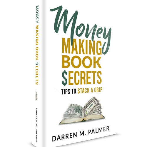 Book cover for a book about making money with writing a book.