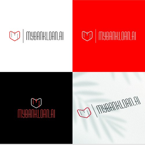 Logo and Website Design for a Banking Solutios brand "MYBANKLOAN.AI"