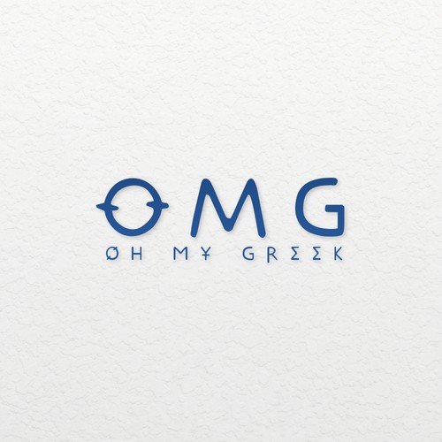 Logo concept for a Greek takeaway in Switzerland