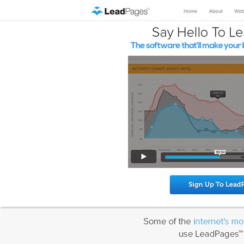 Sales Page Wanted For Our Marketing Software