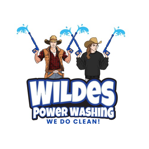 WILDES POWER WASHING || LOGO DESIGN
