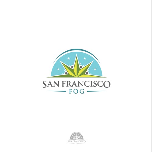 cannabis tourism logo design