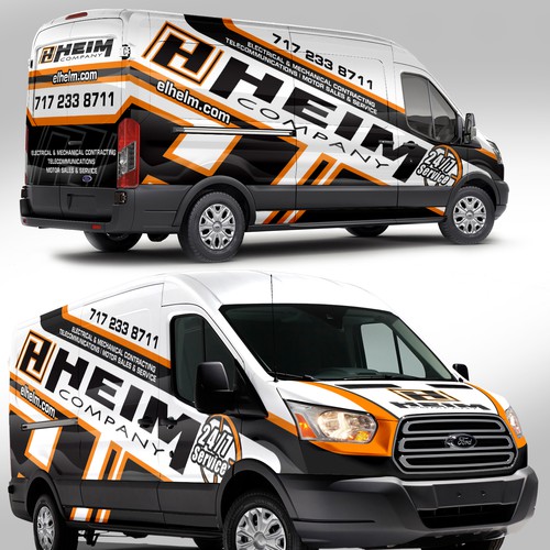 FORD TRANSIT Wrap Design