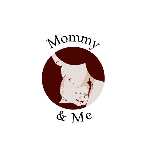 Mother and baby logo