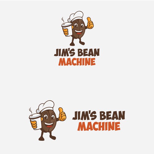 Fun logo for a a mobile espresso coffee van.