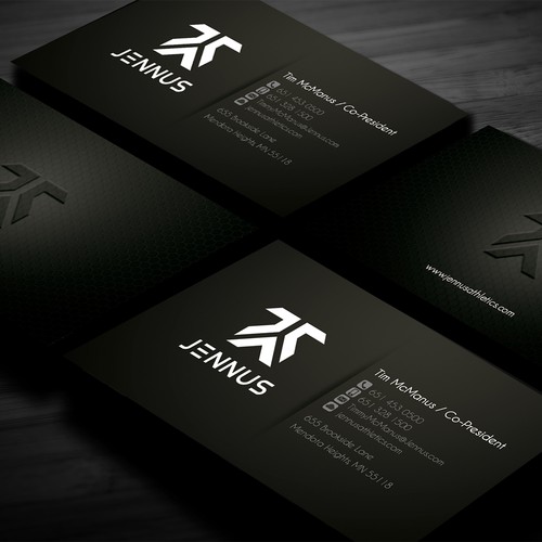 New business card wanted for Jennus / Jennus Athletics / Jennus Athletics Company