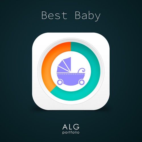 Icon design for Best Baby app