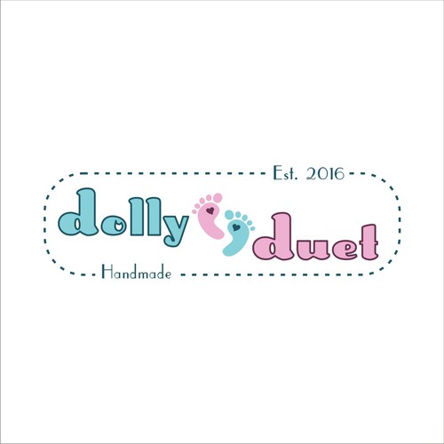 handmade fabric items for dolls logo