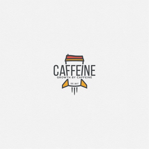 Logo for fun marketing agency, Caffeine Marketing