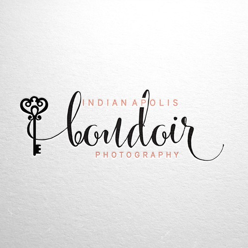 Sexy, Feminine, Sophisticated Boudoir Logo