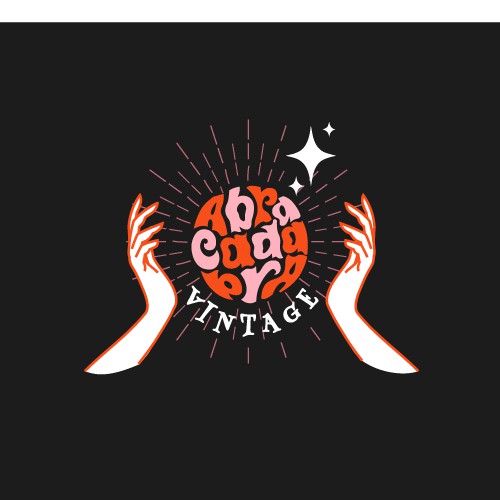 unky Logo concept for an Abracadabra Vintage 