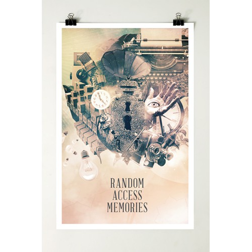 99designs community contest: create a Daft Punk concert poster