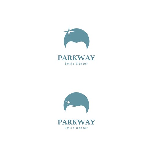 Logo consept for "Parkway Smile Center" - Dental Office